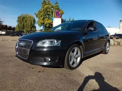 Gebraucht Audi A3 S-Line 125 PS (91 kW) 2008 Schwarz Kleinwagen