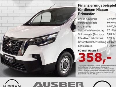 Usata Nissan Primastar N-Connecta 150 CV (110 kW) 2024 Bianco Monovolume