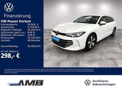 Gebraucht VW Passat Business 204 PS (150 kW) 2025 Weiß Kombi