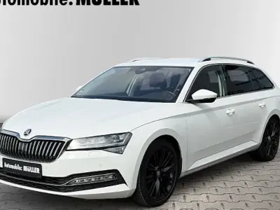 Second-hand Skoda Superb Premium Edition 190 CP (139 kW) 2020 Alb Break