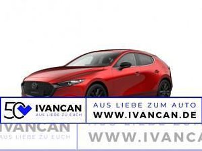Neu Mazda 3 Homura-Line 140 PS (102 kW) 2025 Rot (soul red crystal m) Limousine