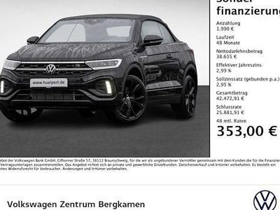 Novo VW T-Roc R-line 150 HP (110 kW) 2026 Preto SUV