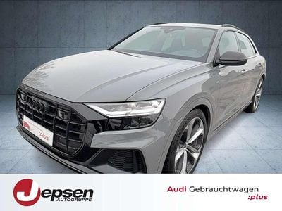 Gebraucht Audi Q8 S-Line 286 PS (210 kW) 2022 Nardograu SUV