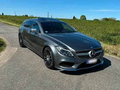 Gebraucht Mercedes CLS220 AMG line 170 PS (125 kW) 2018 Grau Coupé