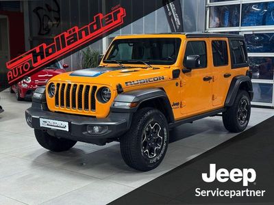 Gebraucht Jeep Wrangler Unlimited Rubicon 381 PS (280 kW) 2021 Orange SUV