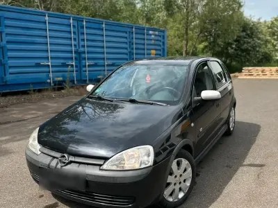 Gebraucht Opel Corsa Njoy 69 PS (50 kW) 2003 Schwarz Kleinwagen
