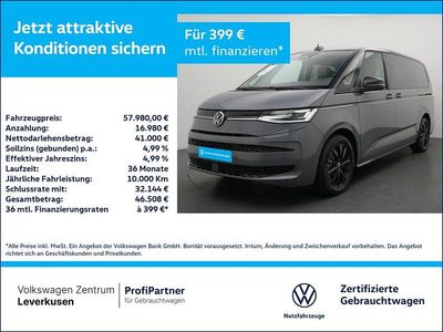 Gebraucht VW Multivan Edition 150 PS (110 kW) 2026 Schwarz Van