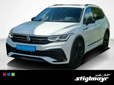 Gebraucht VW Tiguan Allspace R-line 200 PS (147 kW) 2023 Oryxwhite perlmutteffekt SUV