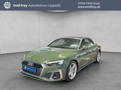 Gebraucht Audi A5 Cabriolet S-Line 190 PS (139 kW) 2020 Grün Cabrio
