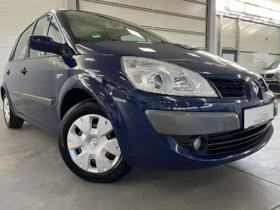 Gebraucht Renault Scénic II Avantage 111 PS (81 kW) 2007 Blau Van / Kleinbus