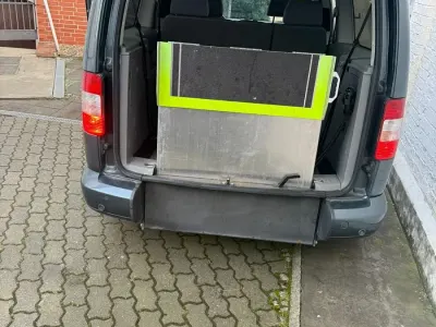 Gebraucht VW Caddy Maxi 105 PS (77 kW) 2008 Grau Van / Kleinbus