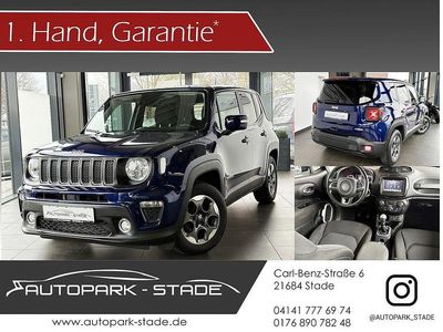 Gebraucht Jeep Renegade Longitude 120 PS (88 kW) 2020 Blau SUV