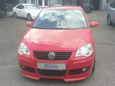 Gebraucht VW Polo Sportline 69 PS (50 kW) 2009 Rot Kleinwagen