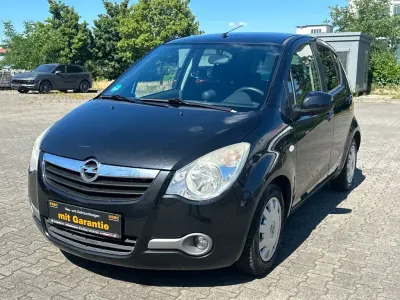Gebraucht Opel Agila Edition 86 PS (63 kW) 2010 Schwarz Kleinwagen