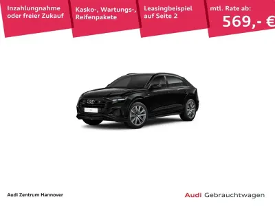 Gebraucht Audi Q8 Ambiente 286 PS (210 kW) 2023 Mythosschwarz metallic SUV