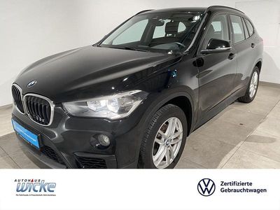 Używany BMW X1 Advantage 136 KM (100 kW) 2017 Czarny SUV