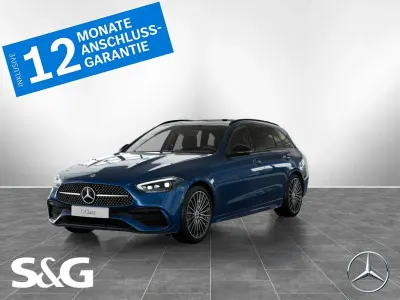 Gebraucht Mercedes C200 AMG 204 PS (150 kW) 2025 Metalliclack spektralblau Kombi