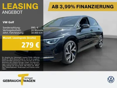 Gebraucht VW Golf VIII Style 131 PS (96 kW) 2024 Schwarz Limousine