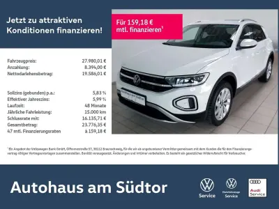Brugt VW T-Roc Style 150 HK (110 kW) 2024 Hvid SUV