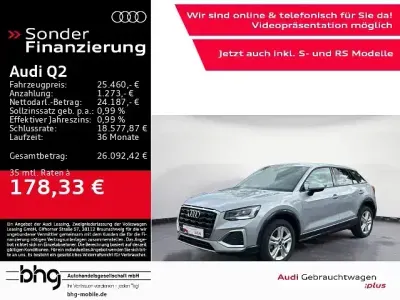Gebraucht Audi Q2 Advanced Plus 116 PS (85 kW) 2025 Silber SUV