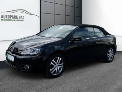Gebraucht VW Golf Cabriolet 122 PS (89 kW) 2012 Schwarz Cabrio