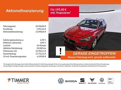 Gebraucht Seat Leon ST FR 150 PS (110 kW) 2022 Rot Kombi