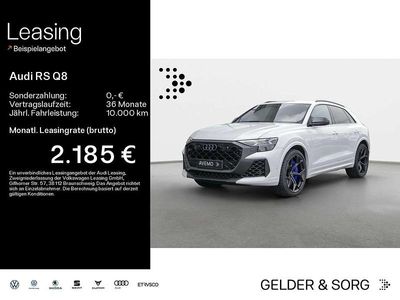 Neu Audi RS Q8 Performance 640 PS (470 kW) 2026 Gletscherweiß metallic SUV