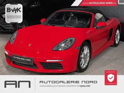 Occasion Porsche 718 Boxster 299 PK (219 kW) 2016 Rood Cabriolet