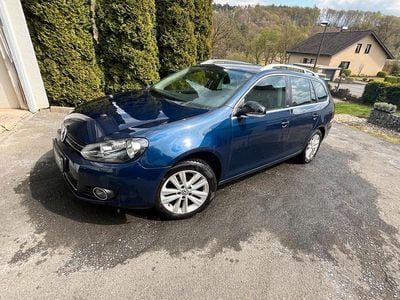 Gebraucht VW Golf VI Style 105 PS (77 kW) 2011 Blau Kleinwagen