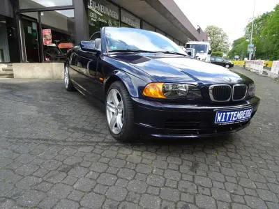 Gebraucht BMW 318 Cabriolet Sport Line 143 PS (105 kW) 2002 Blau Cabrio