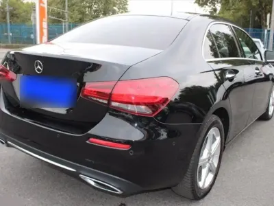 Brugt Mercedes A180 116 HK (85 kW) 2019 Sort Sedan