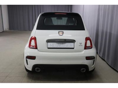 gebraucht Abarth 595C Turismo 1.4 T-Jet 121 kW (165 PS), Verdeck Schw...