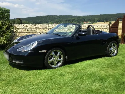 Usata Porsche Boxster 204 CV (150 kW) 1999 Nero Cabrio