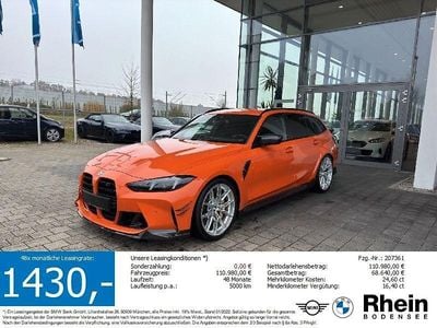 Gebraucht BMW M3 Competition Edition 530 PS (389 kW) 2024 Sonderlackierung feuerorange Kombi
