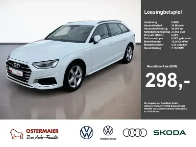 Gebraucht Audi A4 Advanced Plus 150 PS (110 kW) 2024 Gletscherweiß Kombi