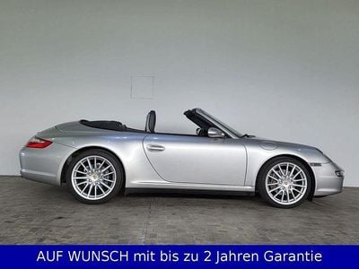 Begagnad Porsche 911 Carrera 4 Cabriolet 325 HK (239 kW) 2007 Silver Cab