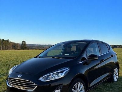 Gebraucht Ford Fiesta Titanium 95 PS (69 kW) 2020 Schwarz Kleinwagen