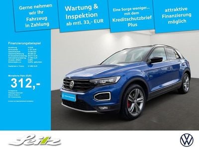 Gebraucht VW T-Roc Sportline 190 PS (139 kW) 2020 Blau SUV