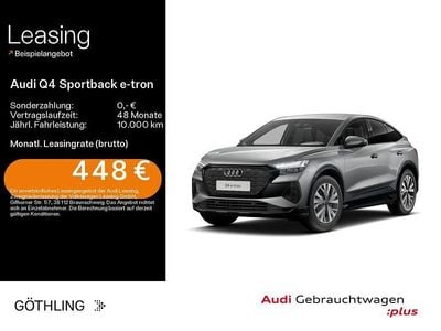 Gebraucht Audi Q4 Sportback e-tron Advanced 210 kW (286 PS) 2025 Taifungrau metallic SUV