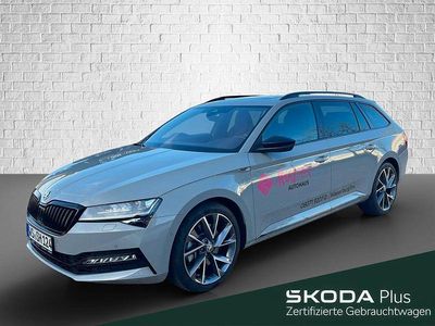 Gebraucht Skoda Superb SportLine 280 PS (205 kW) 2025 Stahlgrau uni Kombi