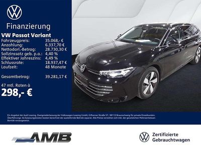 Gebraucht VW Passat Business 204 PS (150 kW) 2025 Grenadillschwarz metallic Kombi