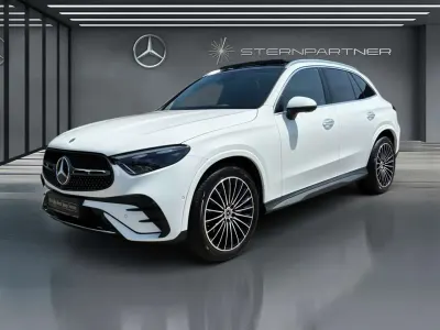 Gebraucht Mercedes GLC220 AMG 197 PS (144 kW) 2024 Unilack polarweiß SUV