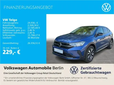 Gebraucht VW Taigo Goal 116 PS (85 kW) 2025 Blau SUV