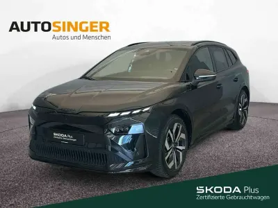 Gebraucht Skoda Enyaq iV SportLine 210 kW (286 PS) 2025 Schwarz SUV