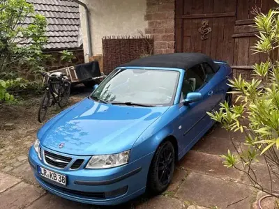 Brugt Saab 9-3 Cabriolet 150 HK (110 kW) 2006 Blå Cabriolet
