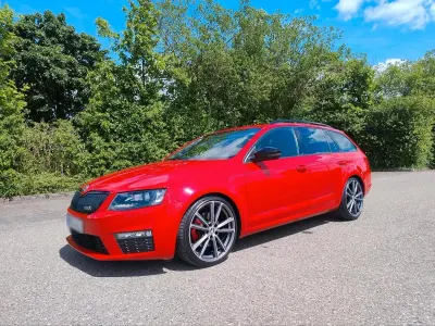 Gebraucht Skoda Octavia RS 184 PS (135 kW) 2016 Rot Kombi