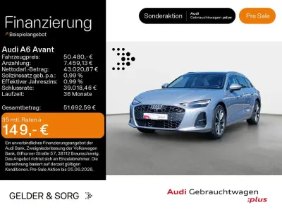 Gebraucht Audi A6 Advanced 204 PS (150 kW) 2025 Florettsilber metallic Kombi