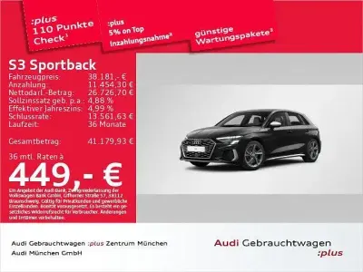 Gebraucht Audi S3 Basis 310 PS (228 kW) 2024 Mythosschwarz metallic Limousine