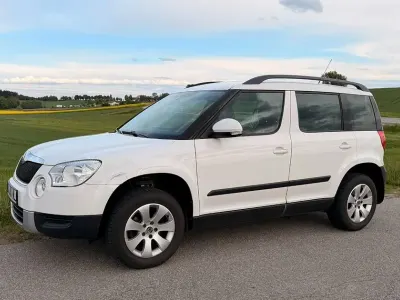 Gebraucht Skoda Yeti 105 PS (77 kW) 2010 Weiß SUV