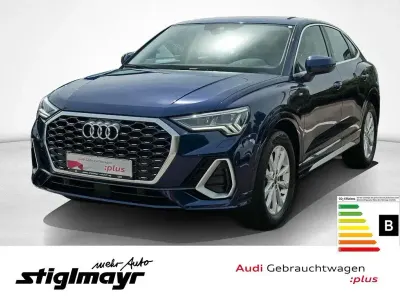 Gebraucht Audi Q3 Sportback S-Line 245 PS (180 kW) 2023 Navarrablau metallic SUV